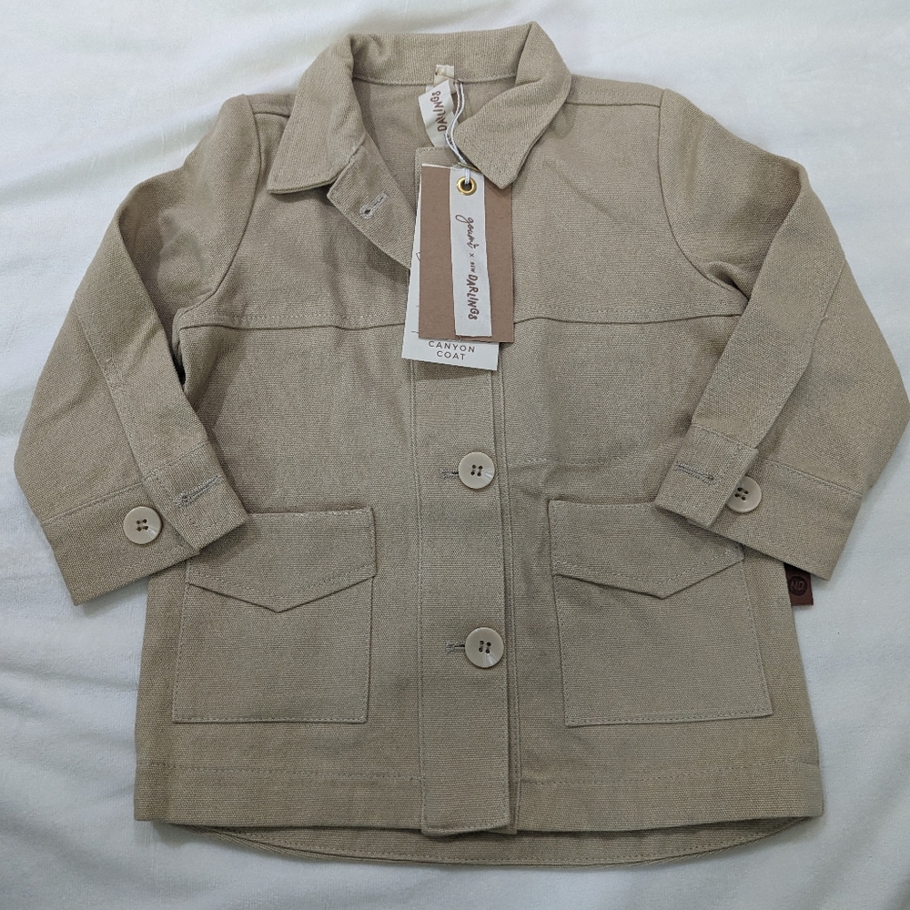 GoumiKids NWT Canyon Coat, size 3T/4T